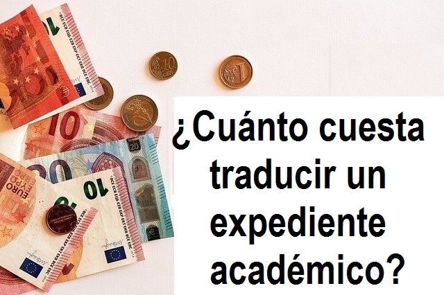 tarifas de traducción de expedientes académicos, títulos y diplomas