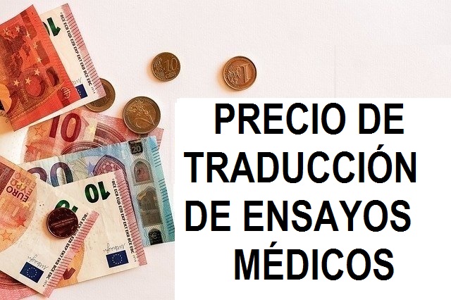 tarifas de traducción de artículos y ensayos médicos